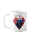 Black Russian Terrier My Valentine Mugs