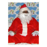 Black Santa Personalized Announcements