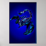 Black Scorpion Large Poster posters