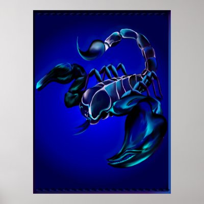 Black Scorpion Posters by Lotacats