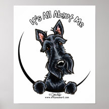 Black Scottie IAAM Poster