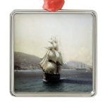 Black Sea Fleet in the Bay of Theodosia Christmas Ornaments