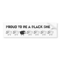 Black Sheep Bumper Stickers