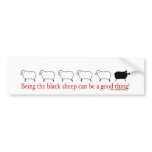 Black Sheep Bumper Sticker
