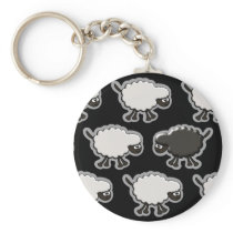 Black Sheep Design Keychain