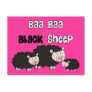 Black Sheep Designs "Baa Baa Black Sheep" Postcards