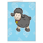 Black Sheep greeting card