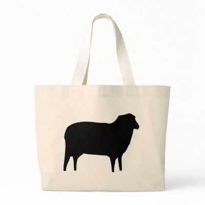 black sheep icon canvas bags by Tomaniac