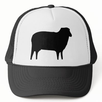 black sheep icon mesh hats by Tomaniac