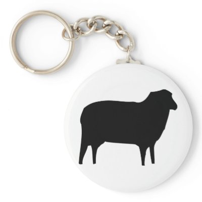 black sheep icon key chains by Tomaniac