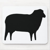 black sheep icon mousepad
