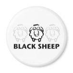 black sheep refrigerator magnet