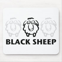 black sheep mouse pad