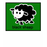 black sheep.psd t-shirts