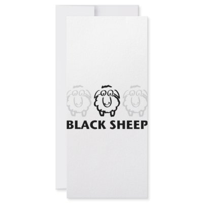 black sheep rack card by Topmotives