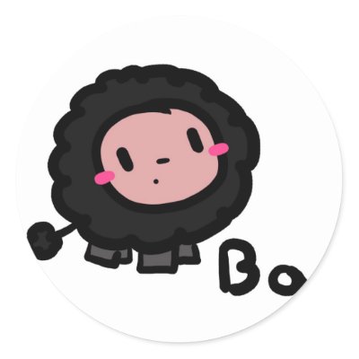 black sheep sticker