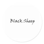 black sheep sticker