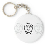 black sheep white sheeps keychains