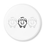 black sheep white sheeps magnet