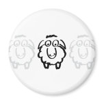 black sheep white sheeps magnets