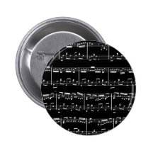 Black Sheet Music Button
