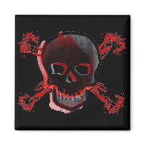Black Skull & Bloody Cross Bones