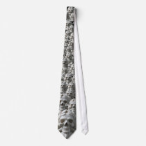 Black Skulled Tie with Pirate Skulls & Bones