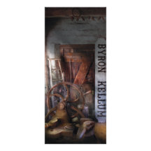 Black Smith - Byron Kellum Blacksmith Rack Card Design