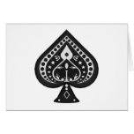 Black Spades: Playing Cards Suit: