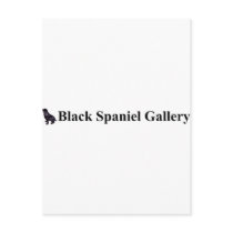 Black Spaniel Gallery Postcards