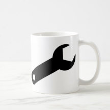 Black Spanner Mug