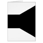 black speakers icon greeting card