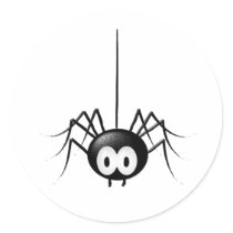 Black Spider Cute Halloween Gift
