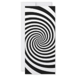 Black Spiral Customised Rack Card
