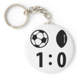 black sport icon keychain