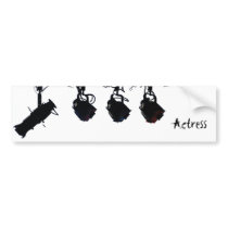 Black Stage Light Silhouettes Digital Camera