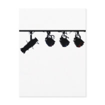 Black Stage Light Silhouettes Digital Camera