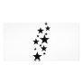 black star rain icon picture card