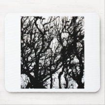 Black Stone Rustic Rigid Tough Wall Art Fashion Na Mousemats
