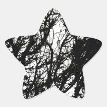 Black Stone Rustic Rigid Tough Wall Art Fashion Na Star Stickers