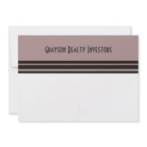 black stripe on purple business