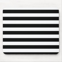 Black Stripes Mouse Pad