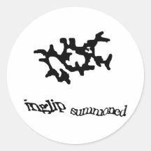 Black Summoning Weedalua Stickers