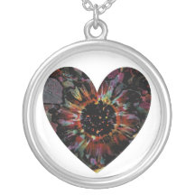 Black Sunflower Personalized Necklace