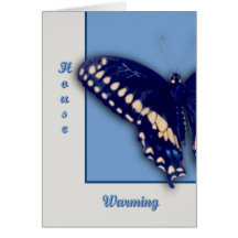 Black Swallow Longtail Card