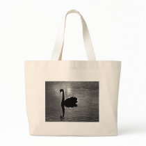 Black Swan - Australian Native Animal Tote Bag