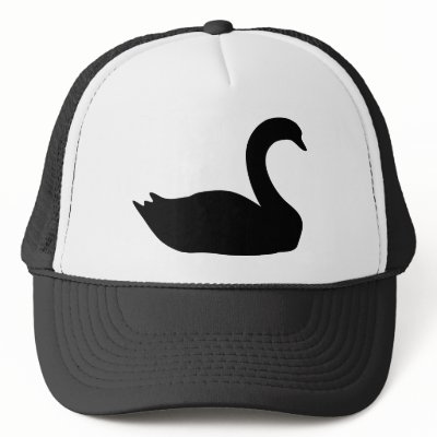 black swan icon Hats