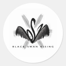 Black Swan Rising Merchandise Stickers