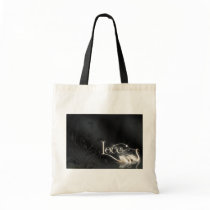 Black Swans Budget Tote Canvas Bags