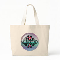 BLACK SWANS & HEARTS by SHARON SHARPE Bags